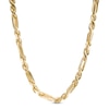 Thumbnail Image 0 of 4.3mm Diamond-Cut Figarope Chain Necklace in Hollow 14K Gold - 22"