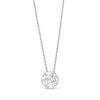 Thumbnail Image 1 of 0.15 CT. Diamond Solitaire Pendant in 14K White Gold