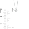 Thumbnail Image 3 of 0.15 CT. Diamond Solitaire Pendant in 14K White Gold