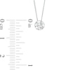 Thumbnail Image 3 of 0.70 CT. Diamond Solitaire Pendant in 14K White Gold