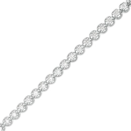 Marilyn Monroe™ Collection 1.95 CT. T.W. Diamond Tennis Bracelet in 10K White Gold