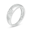 Thumbnail Image 2 of Marilyn Monroe™ Collection 0.10 CT. T.W. Diamond Novelty Ring in Sterling Silver