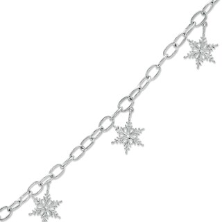 Snowflake Charm Bracelet