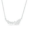 Thumbnail Image 1 of Marilyn Monroe™ Collection 0.50 CT. T.W. Diamond Graduated Necklace in 10K White Gold