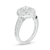 Thumbnail Image 1 of Marilyn Monroe™ Collection 1.23 CT. T.W. Diamond Frame Engagement Ring in 14K White Gold