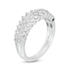 Thumbnail Image 1 of Marilyn Monroe™ Collection 0.69 CT. T.W. Diamond Scallop-Edge Anniversary Band in 14K White Gold