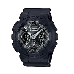 Ladies' Casio G-Shock Black Resin Strap Watch (Model: GMAS120MF-1A)