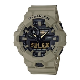 Men's Casio G-Shock Classic Brown Resin Strap Watch with Black Dial (Model: GA700UC-5A)