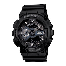 Men's Casio G-Shock Classic Black Resin Strap Watch (Model: GA110-1B)