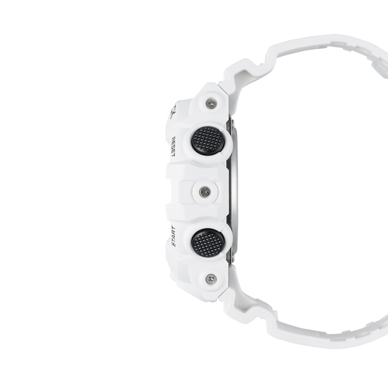 Main Image 2 of Men's Casio G-Shock Classic White Resin Strap Watch with Black Dial (Model: GA700-7A)