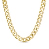Thumbnail Image 1 of Men's 6.0mm Curb Chain Necklace in 10K Gold - 22"