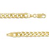 Thumbnail Image 2 of Men's 6.0mm Curb Chain Necklace in 10K Gold - 22"