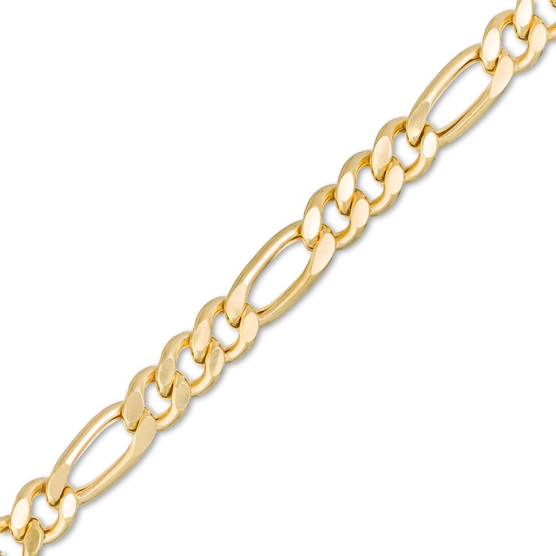 Made in Italy Men's 5.0mm Figaro Chain Bracelet in 10K Gold - 8.5"|Peoples Jewellers