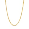 Thumbnail Image 0 of 3.15mm Franco Snake Chain Necklace in Hollow 10K Gold - 20"