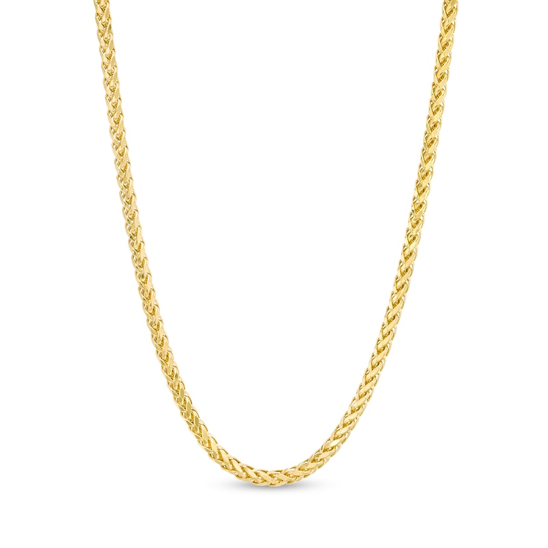3.15mm Franco Snake Chain Necklace in Hollow 10K Gold - 20"