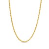 Thumbnail Image 1 of 018 Gauge Glitter Rope Chain Necklace in Hollow 14K Gold - 24"