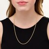 Thumbnail Image 2 of 018 Gauge Glitter Rope Chain Necklace in Hollow 14K Gold - 24"