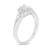 Thumbnail Image 3 of Emmy London 0.50 CT. T.W. Certified Emerald-Cut Diamond Vintage-Style Engagement Ring in 18K White Gold (F/VS2)