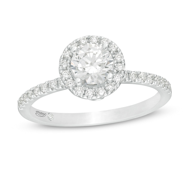 Emmy London 1.00 CT. T.W. Certified Diamond Frame Engagement Ring in ...