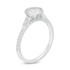 Thumbnail Image 2 of Emmy London 1.13 CT. T.W. Certified Diamond Collar Engagement Ring in 18K White Gold (F/VS2)