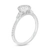 Emmy London CT. T.W. Certified Diamond Collar Engagement Ring in 18K White Gold (F/VS2