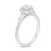 Thumbnail Image 2 of Emmy London 0.75 CT. T.W. Certified Diamond Frame Collar Engagement Ring in 18K White Gold (F/VS2)