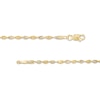 Thumbnail Image 2 of 2.1mm Dorica Singapore Chain Necklace in Solid 14K Two-Tone Gold - 18"