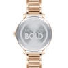 Thumbnail Image 3 of Ladies' Movado Bold® Evolution Crystal Accent Rose-Tone Watch (Model: 3600650)