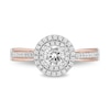 Enchanted Disney Snow White 0.69 CT. T.W. Diamond Frame Engagement Ring in 14K Two-Tone Gold