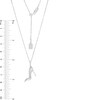 Thumbnail Image 3 of Emmy London Diamond Accent Shoe Pendant in Sterling Silver - 20"