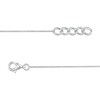 Thumbnail Image 2 of Marilyn Monroe™ Collection 0.13 CT. T.W. Diamond Star Bracelet in Sterling Silver - 7.25"