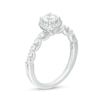 Thumbnail Image 2 of 0.69 CT. T.W. Certified Canadian Diamond Frame Engagement Ring in 14K White Gold (I/I2)