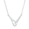 Thumbnail Image 1 of Love + Be Loved Loop Necklace in Sterling Silver