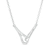 Thumbnail Image 0 of Love + Be Loved Loop Necklace in Sterling Silver