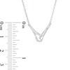 Thumbnail Image 3 of Love + Be Loved Loop Necklace in Sterling Silver
