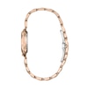 Thumbnail Image 2 of Ladies' Citizen Eco-Drive® Disney Belle Diamond Accent Rose-Tone Watch with Mother-of-Pearl Dial (Model: EM0823-58D)