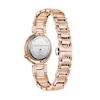 Thumbnail Image 2 of Ladies' Citizen Eco-Drive® Disney Belle Diamond Accent Rose-Tone Watch with Mother-of-Pearl Dial (Model: EM0823-58D)