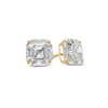 Thumbnail Image 1 of Asscher-Cut Cubic Zirconia Solitaire Stud Earrings in 10K Gold