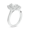 Thumbnail Image 2 of Marilyn Monroe™ Collection 1.45 CT. T.W. Pear-Shaped Diamond Frame Engagement Ring in 14K White Gold