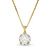 Thumbnail Image 1 of 1.00 CT. T.W. Certified Canadian Diamond Frame Pendant in 14K Gold (I/I2)