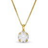 Thumbnail Image 0 of 1.00 CT. T.W. Certified Canadian Diamond Frame Pendant in 14K Gold (I/I2)