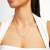 3.4mm Diamond-Cut Figaro Chain Necklace in Hollow 10K Gold