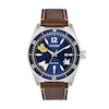 Thumbnail Image 1 of Citizen Eco-Drive® Mickey Mouse Strap Watch with Blue Dial (Model: AW1599-00W)