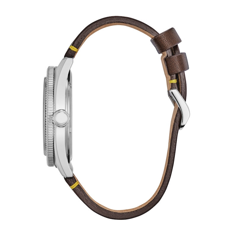 Main Image 2 of Citizen Eco-Drive® Mickey Mouse Strap Watch with Blue Dial (Model: AW1599-00W)