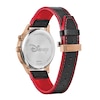 Thumbnail Image 2 of Citizen Eco-Drive® Mickey Mouse Moon Phase Rose-Tone Strap Watch with Black Dial (Model: AP1053-23W)