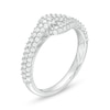 Thumbnail Image 3 of Love + Be Loved 0.75 CT. T.W. Diamond Loop Ring in 10K White Gold