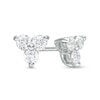 Thumbnail Image 0 of 0.45 CT. T.W. Diamond Past Present Future® Stud Earrings in 10K White Gold