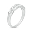 Thumbnail Image 2 of Emmy London 0.50 CT. T.W. Certified Marquise Diamond Leaf Vine Band in 18K White Gold (F/VS2)