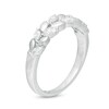 Thumbnail Image 3 of Emmy London 0.50 CT. T.W. Certified Marquise Diamond Leaf Vine Band in 18K White Gold (F/VS2)