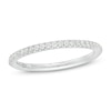 Thumbnail Image 1 of Emmy London 0.145 CT. T.W. Certified Diamond Band in 18K White Gold (F/VS2)